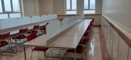 سالن مطالعه ویژه خواهران